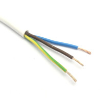 Kabel H05VV-F 3Gx1,5 (CYSY) bílá